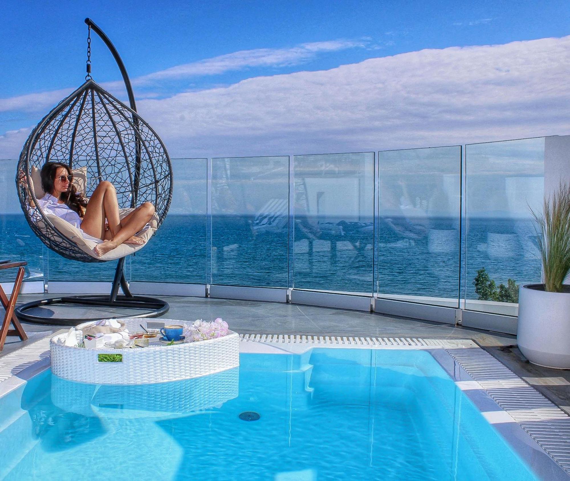 Panorama Suites & Spa - Adults Only Stomio Exterior photo