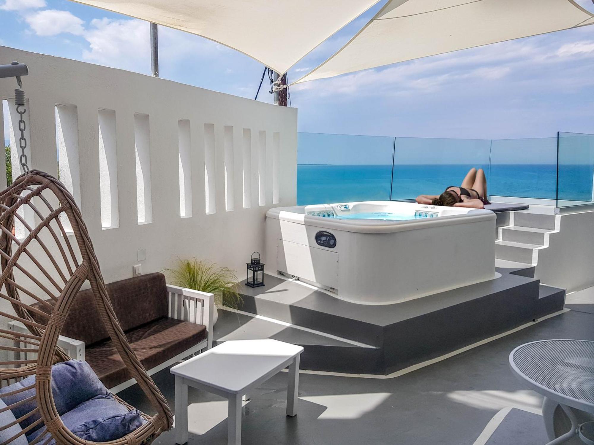 Panorama Suites & Spa - Adults Only Stomio Exterior photo